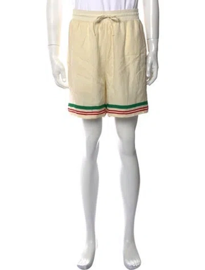 Pre-owned Casablanca 2023 Jogger Shorts In Neutrals