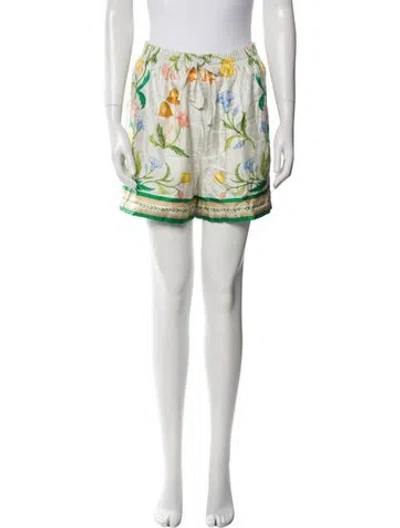 Pre-owned Casablanca 2023 Mini Shorts In White