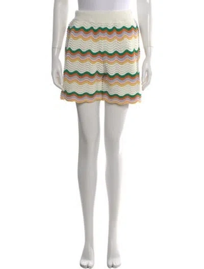 Pre-owned Casablanca 2023 Mini Shorts In White