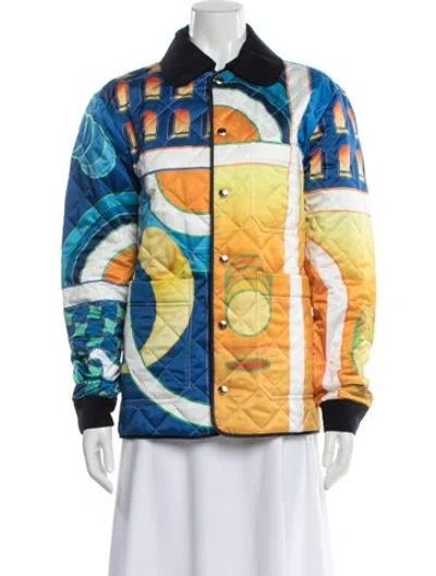 Pre-owned Casablanca 2023 Paysage Jacket In Multi