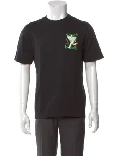 Pre-owned Casablanca 2024 Graphic Print T-shirt In Gray