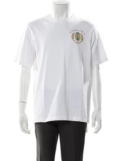 Pre-owned Casablanca 2024 Joyaux D'afrique Tennis Club T-shirt In White
