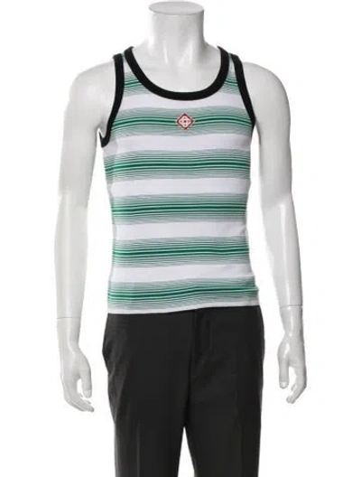 Pre-owned Casablanca 2024 Striped T-shirt In Multicolor