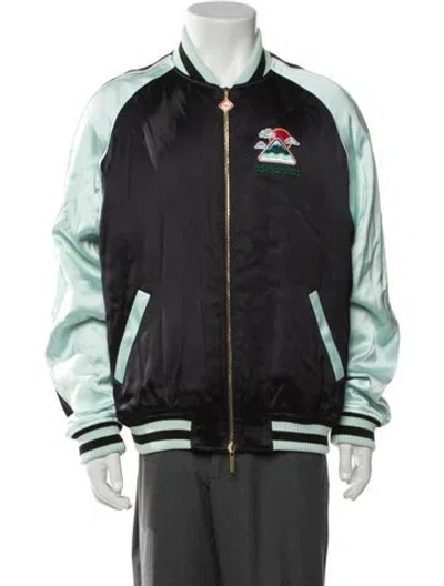 Pre-owned Casablanca 2025 Bomber Bomber Jacket In Green