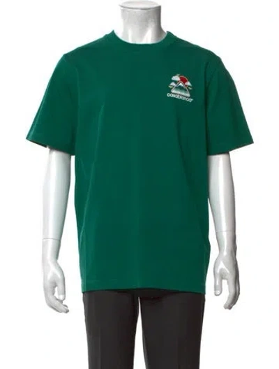 Pre-owned Casablanca 2025 Graphic Print T-shirt W/ Tags In Green