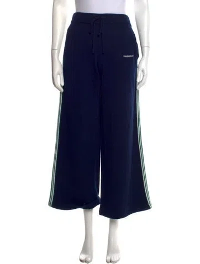 Pre-owned Casablanca 2025 Wide Leg Pants In Blue