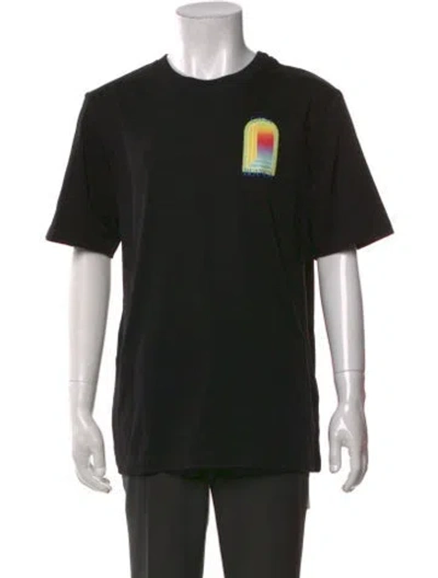 Pre-owned Casablanca 2026 Graphic Print T-shirt In Black