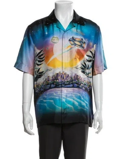 Pre-owned Casablanca 2026 La Prémonition Shirt W/ Tags In Black