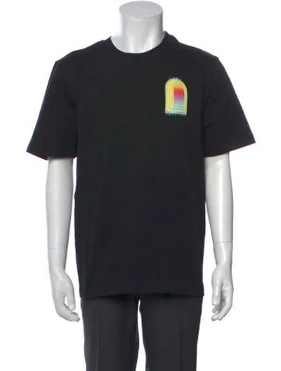 Pre-owned Casablanca 2026 L'arche T-shirt In Black