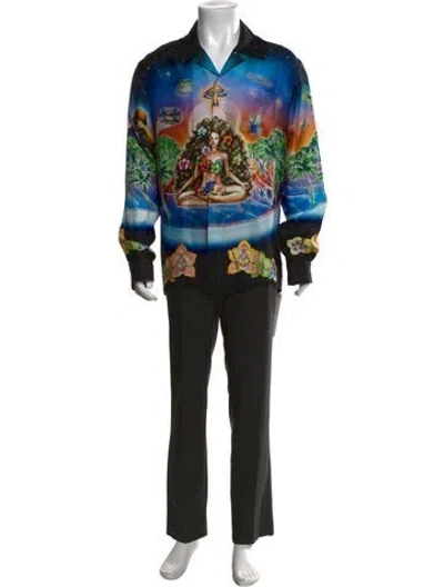 Pre-owned Casablanca 2026 Silk Shirt In Multicolor