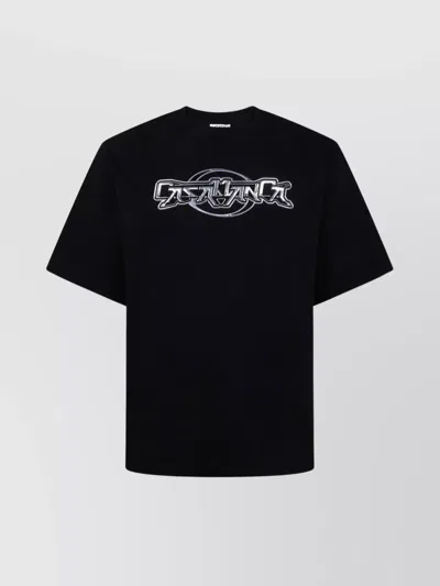 CASABLANCA 3D GRAPHIC PRINT OVERSIZED SHORT SLEEVE T-SHIRT