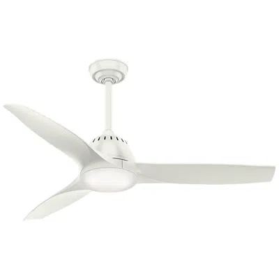 Casablanca 52"  Wisp Fresh White Led Ceiling Fan With Remote Control
