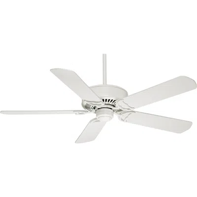 Casablanca 54"  Panama Snow White Finish Dc Ceiling Fan