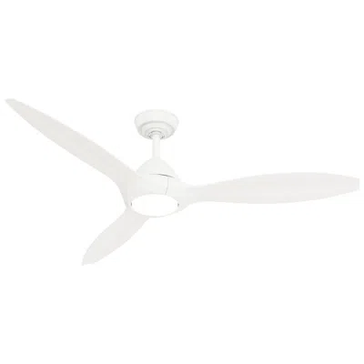 Casablanca 56"  Surea Fresh White Led Ceiling Fan