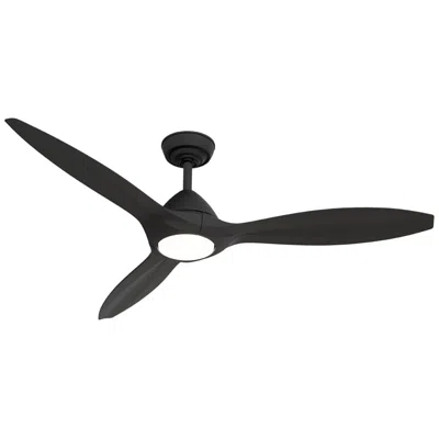 Casablanca 56" Casablance Surea Matte Black Led Ceiling Fan