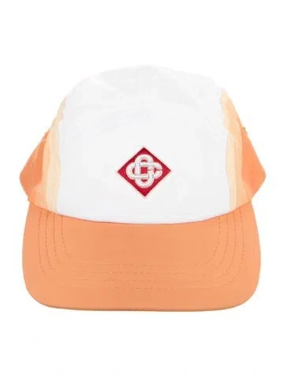 Pre-owned Casablanca 5-panel Strapback In Orange