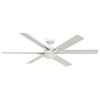Casablanca 65"  Melia Fresh White Led Ceiling Fan