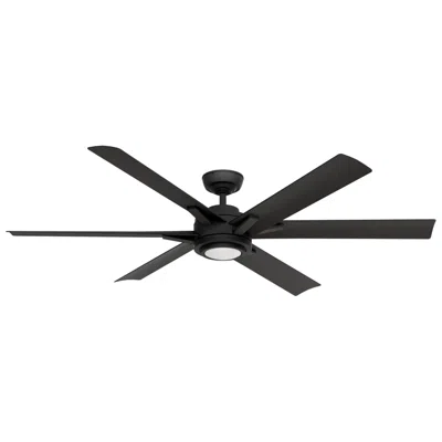Casablanca 65"  Melia Matte Black Led Ceiling Fan