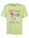 CASABLANCA AFRO CUBISM TENNIS CLUB PRINTED T-SHIRT