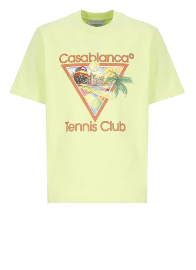 CASABLANCA AFRO CUBISM TENNIS CLUB T-SHIRT