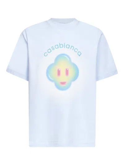 CASABLANCA CASABLANCA AIRBRUSH LOGO T-SHIRT