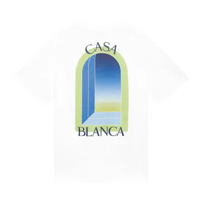 Pre-owned Casablanca Arches Classic T-shirt 'white' | Men's Size S