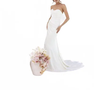 Casablanca Artemis Wedding Gown In Ivory In White