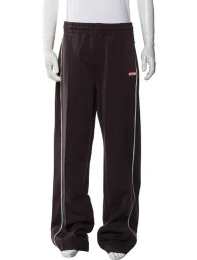 Pre-owned Casablanca Athletic Pants W/ Tags In Burgundy