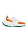 Casablanca Atlantis Perforated Lace-up Sneakers In White
