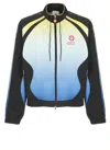 Casablanca Multicolor Short Jacket Laces In Animal Print
