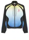 Casablanca Multicolor Short Jacket Laces In Blue