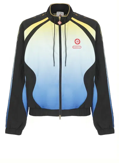 CASABLANCA BALCK GRADIENT JACKET