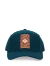 Casablanca Gothic Stacked Logo Embroidered Cap