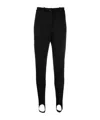 Casablanca Belt Loop Belt Casual Pants In Black