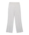 Casablanca Belt Loop Casual Pants In White