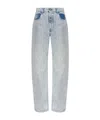 Casablanca Belt Loop Jeans In Blue