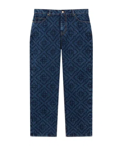 Casablanca Belt-loop Jeans In Blue
