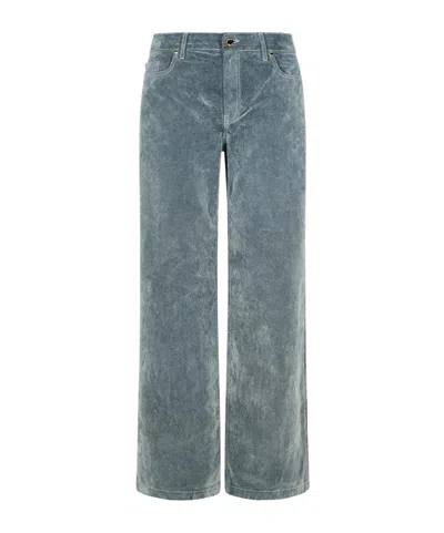 CASABLANCA CASABLANCA WIDE LEG PEACH DENIM JEANS
