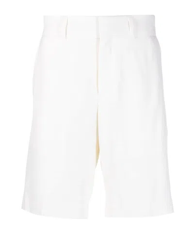 Casablanca Belt Loop Shorts In White