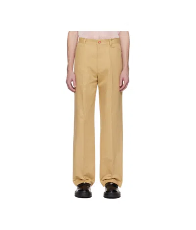 Casablanca Belt Loops Slacks In Nude