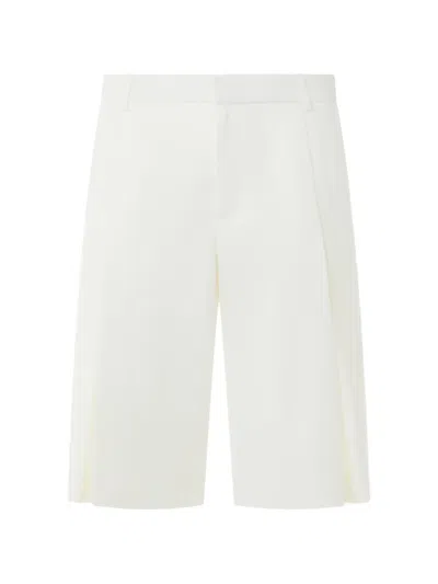 Casablanca Tailored Bermuda Shorts In White