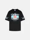 Casablanca Black Cotton T-shirt In Black