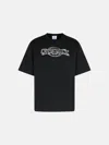 Casablanca Black Cotton T-shirt In Black
