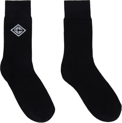 Casablanca Black Dress Socks