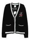 Casablanca Men's Casa Mountain Cardigan In Black