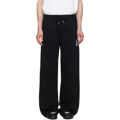Casablanca Black Embroidered Classic Sweatpants