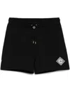 Casablanca Pearl Diamond Cc Patch Sweatshorts