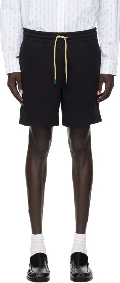 Casablanca Black Montagne Sweat Shorts