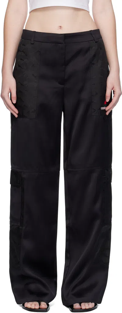 Casablanca Black Mountain Camo Cargo Trousers