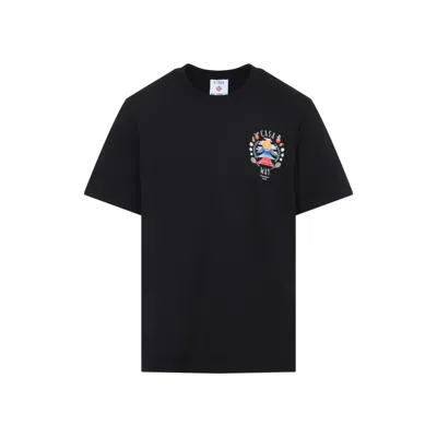 Casablanca Black Organic Cotton Casa Way T-shirt